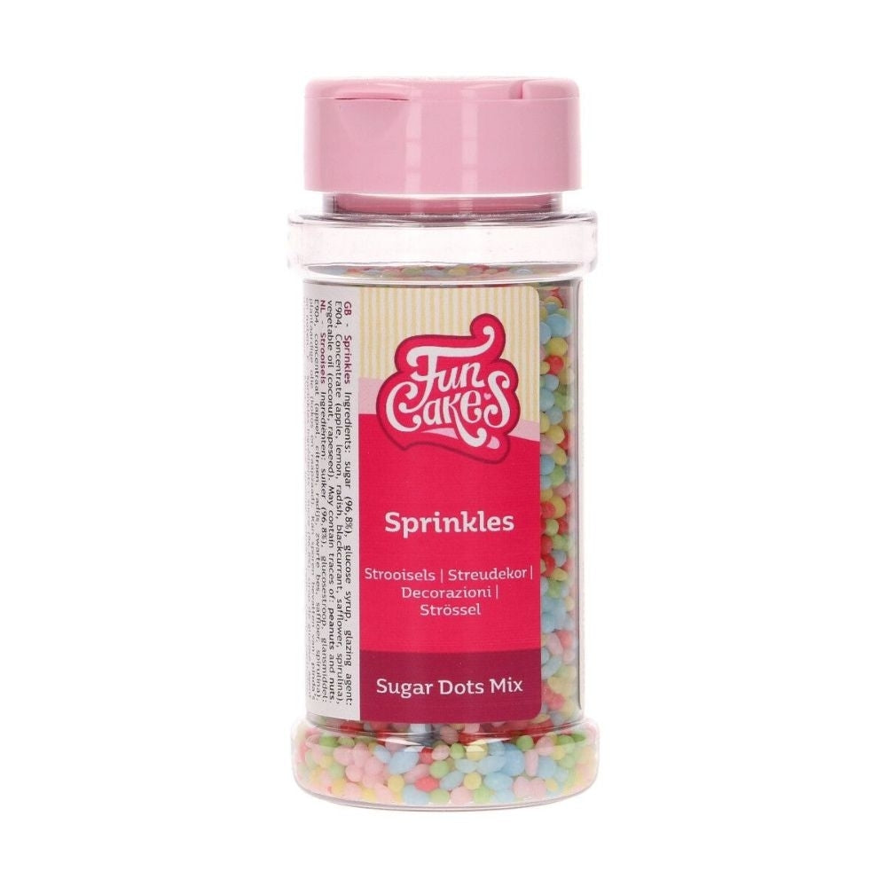 FunCakes Sugar Dots Sprinkle Mix 80g