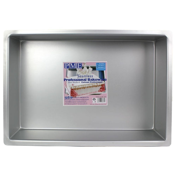 PME 4" Deep Oblong Cake Pan