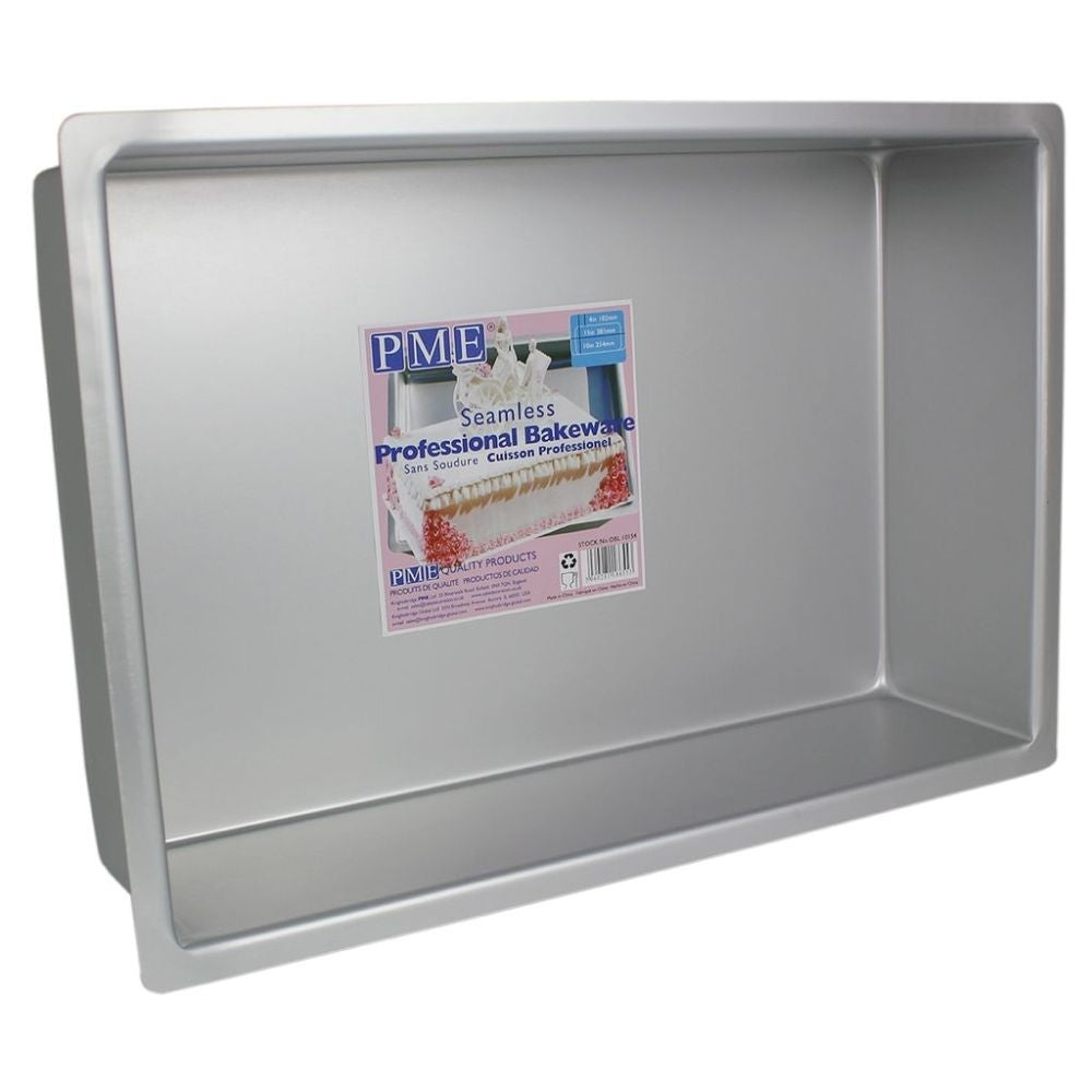 PME 4" Deep Oblong Cake Pan