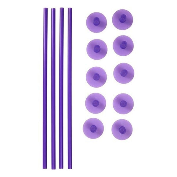 Wilton Plastic Support Rods and Caps - Pack of 14