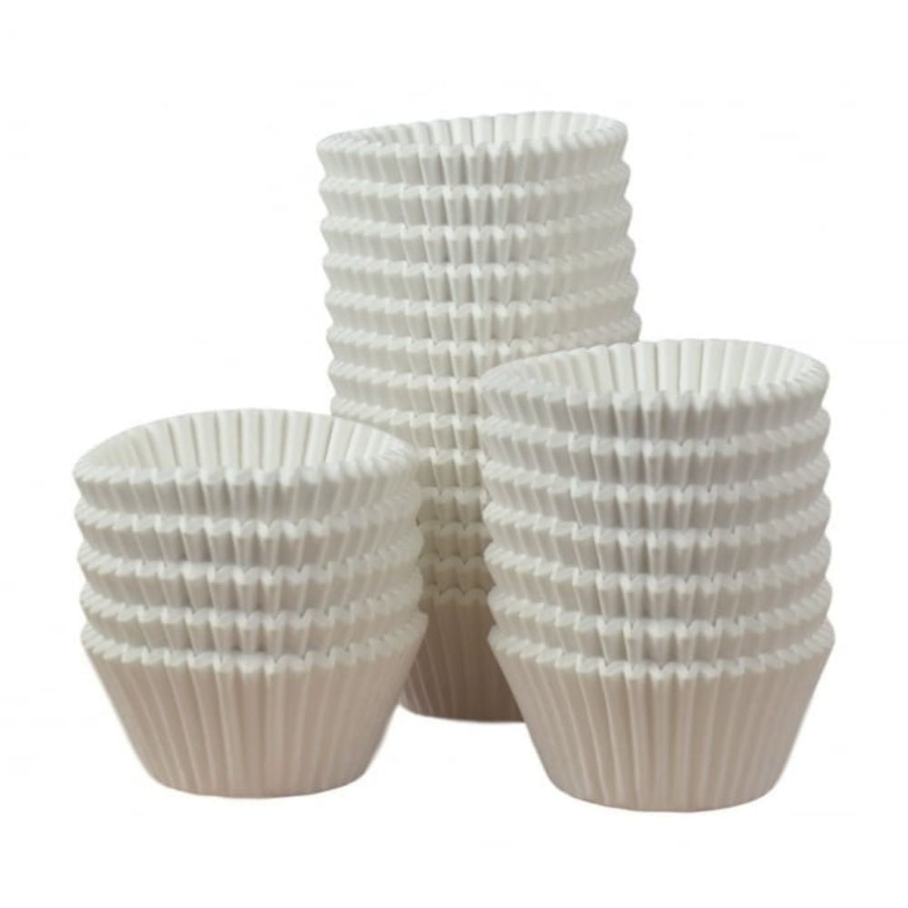 Doric Cake Craft White Muffin Baking Cases