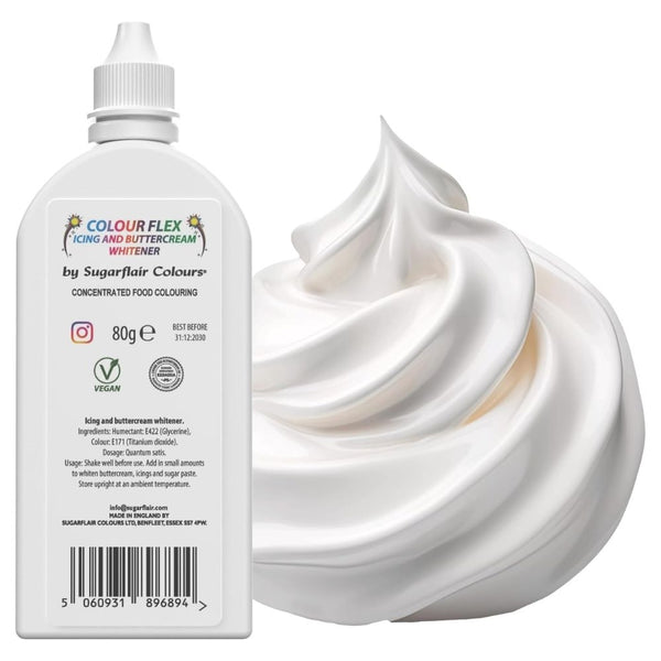 Sugarflair Icing & Buttercream Whitener 80g