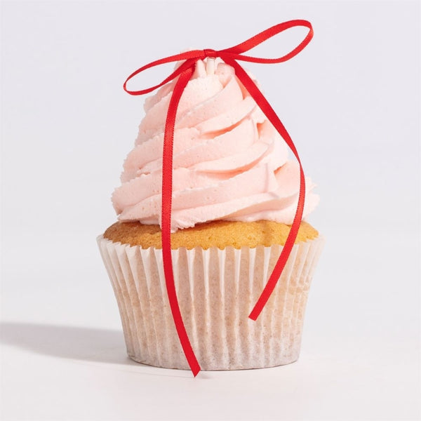 PME Red Ribbon Bow Topper x 8