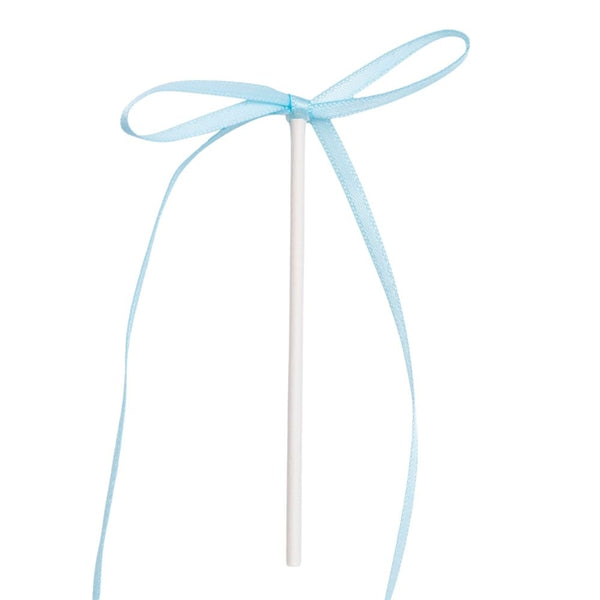 PME Blue Ribbon Bow Topper x 8