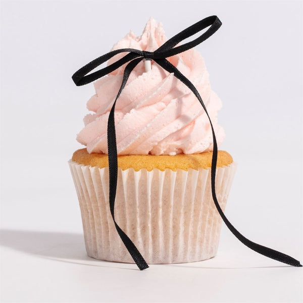 PME Black Ribbon Bow Topper x 8