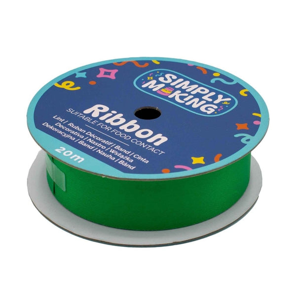 Simply Making Grass Green Food-Safe Ribbon x 20 Metres