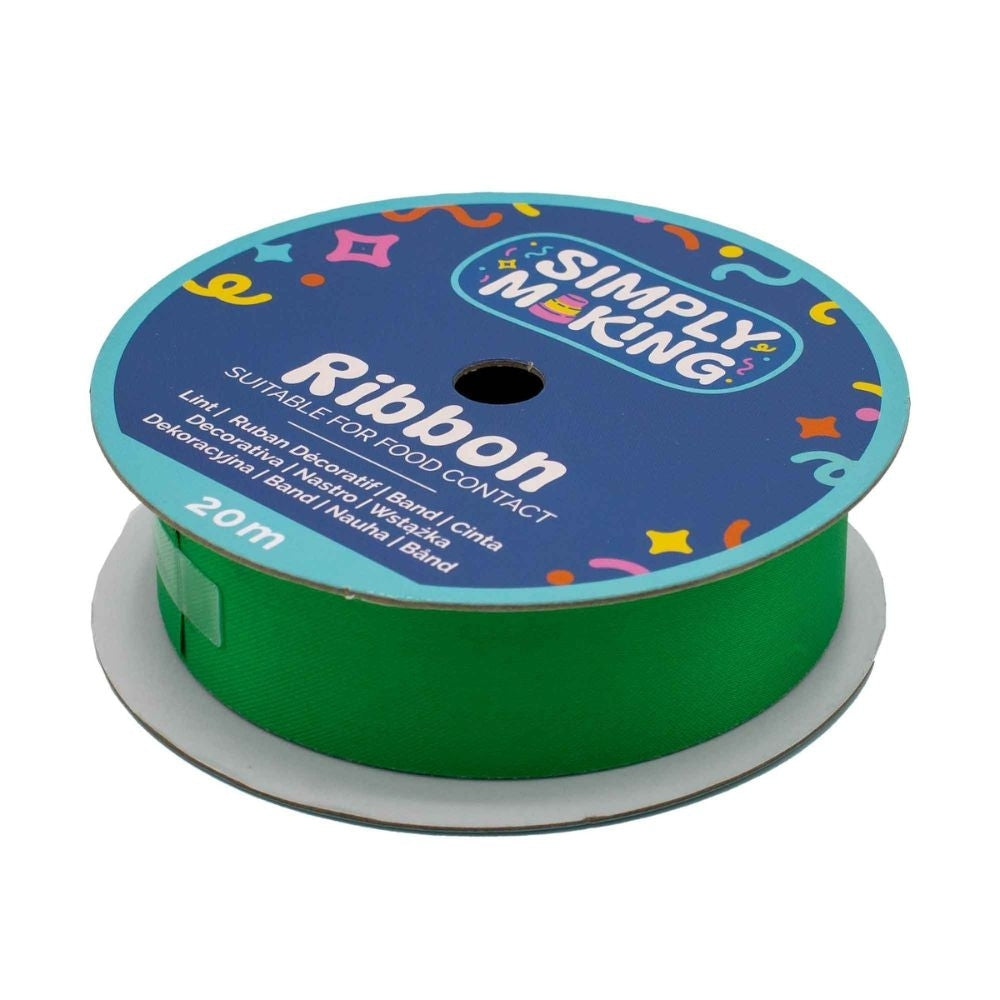 Simply Making Grass Green Food-Safe Ribbon x 20 Metres
