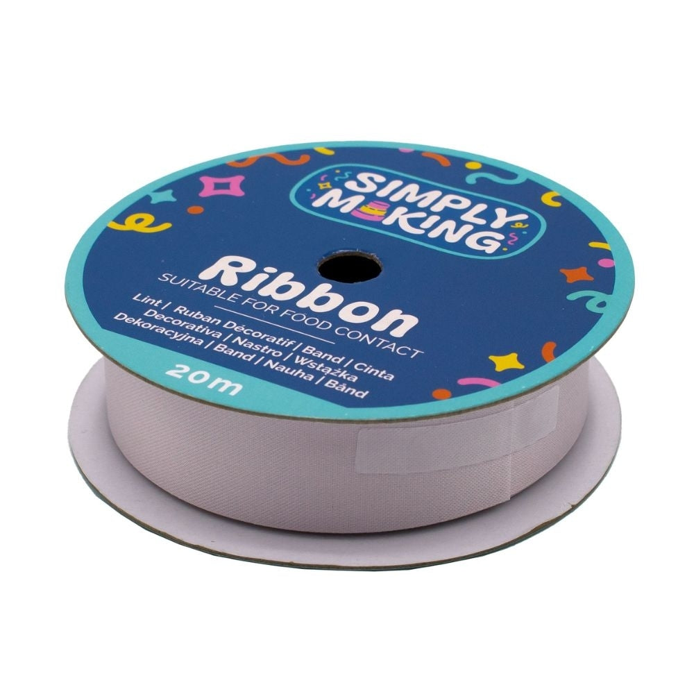 Simply Making Silver Food-Safe Ribbon x 20 Metres