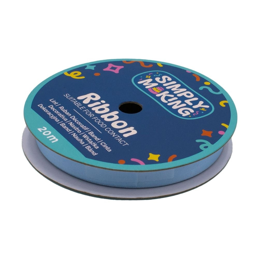 Simply Making Baby Blue Food-Safe Ribbon x 20 Metres