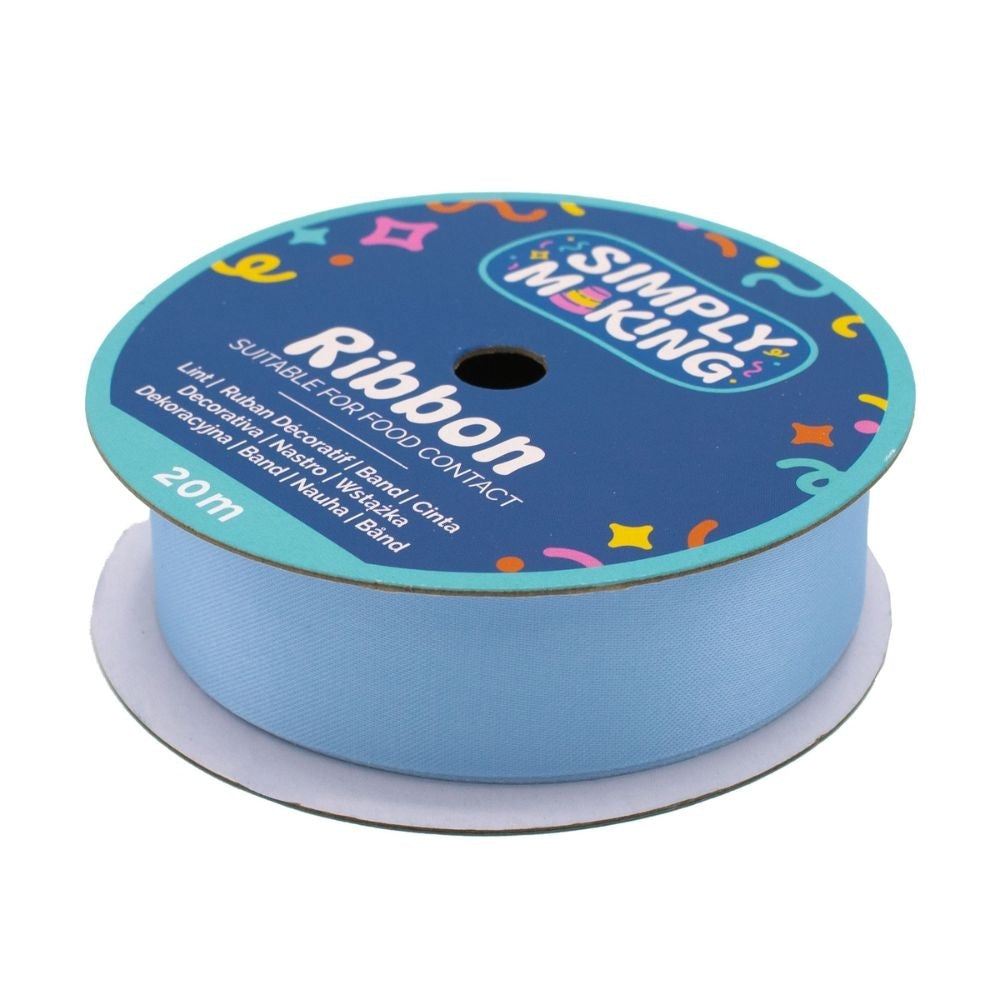 Simply Making Baby Blue Food-Safe Ribbon x 20 Metres