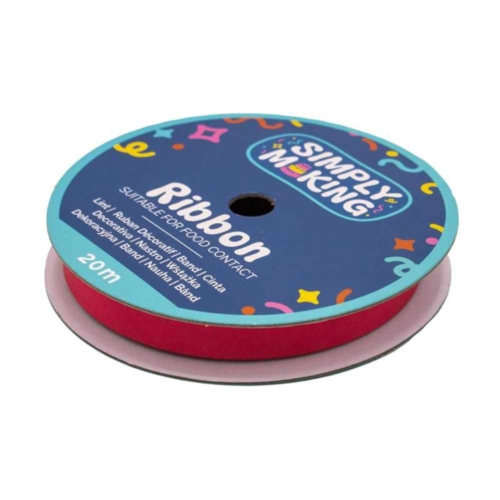 Simply Making Hot Pink Food-Safe Ribbon x 20 Metres