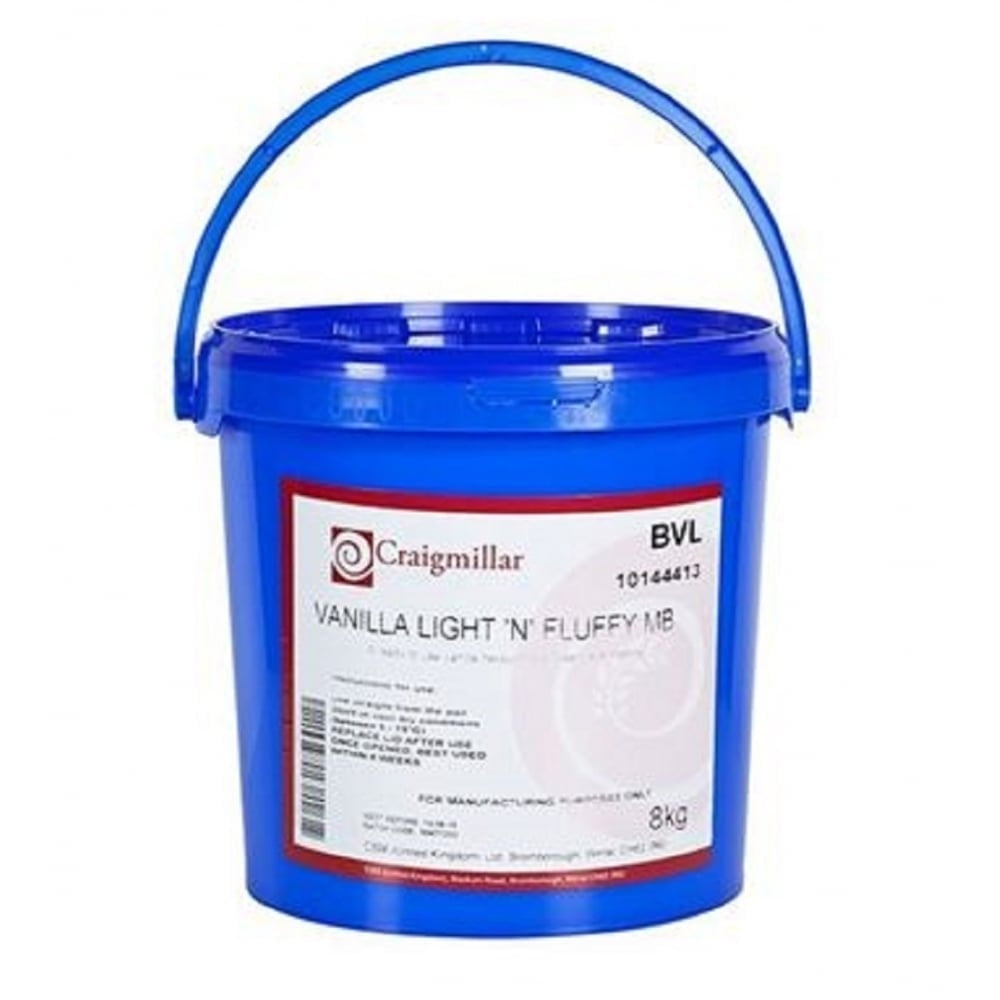 Craigmillar Vanilla Light 'N' Fluffy Frosting 8kg