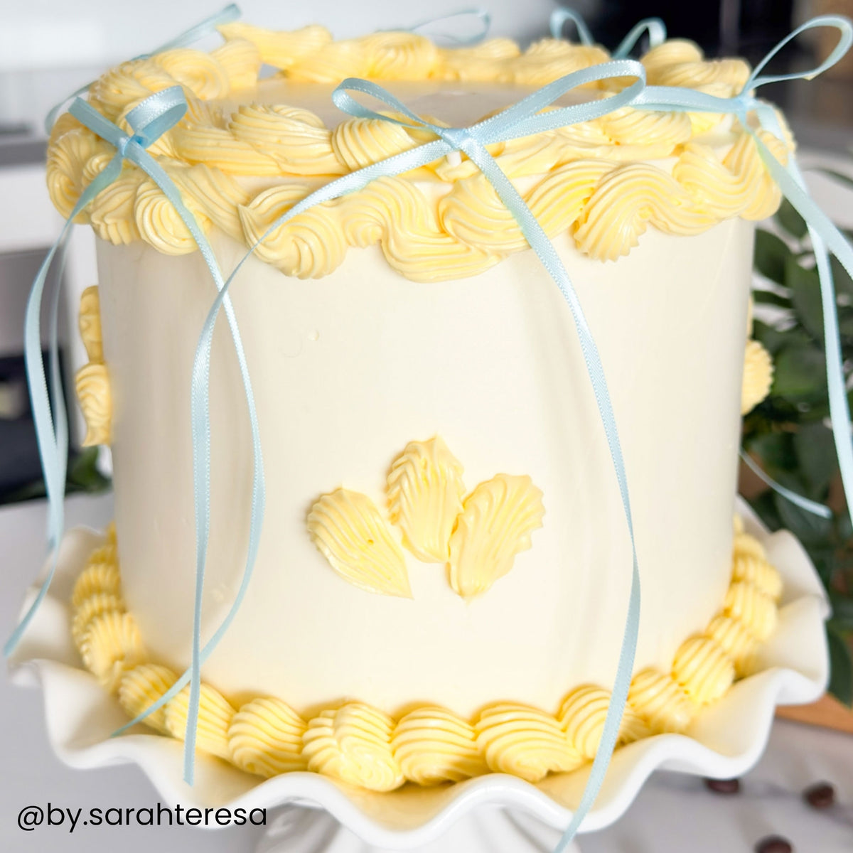 PME Blue Ribbon Bow Topper x 8