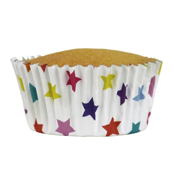 PME Stars Foil Lined Standard Cupcake Cases x 30