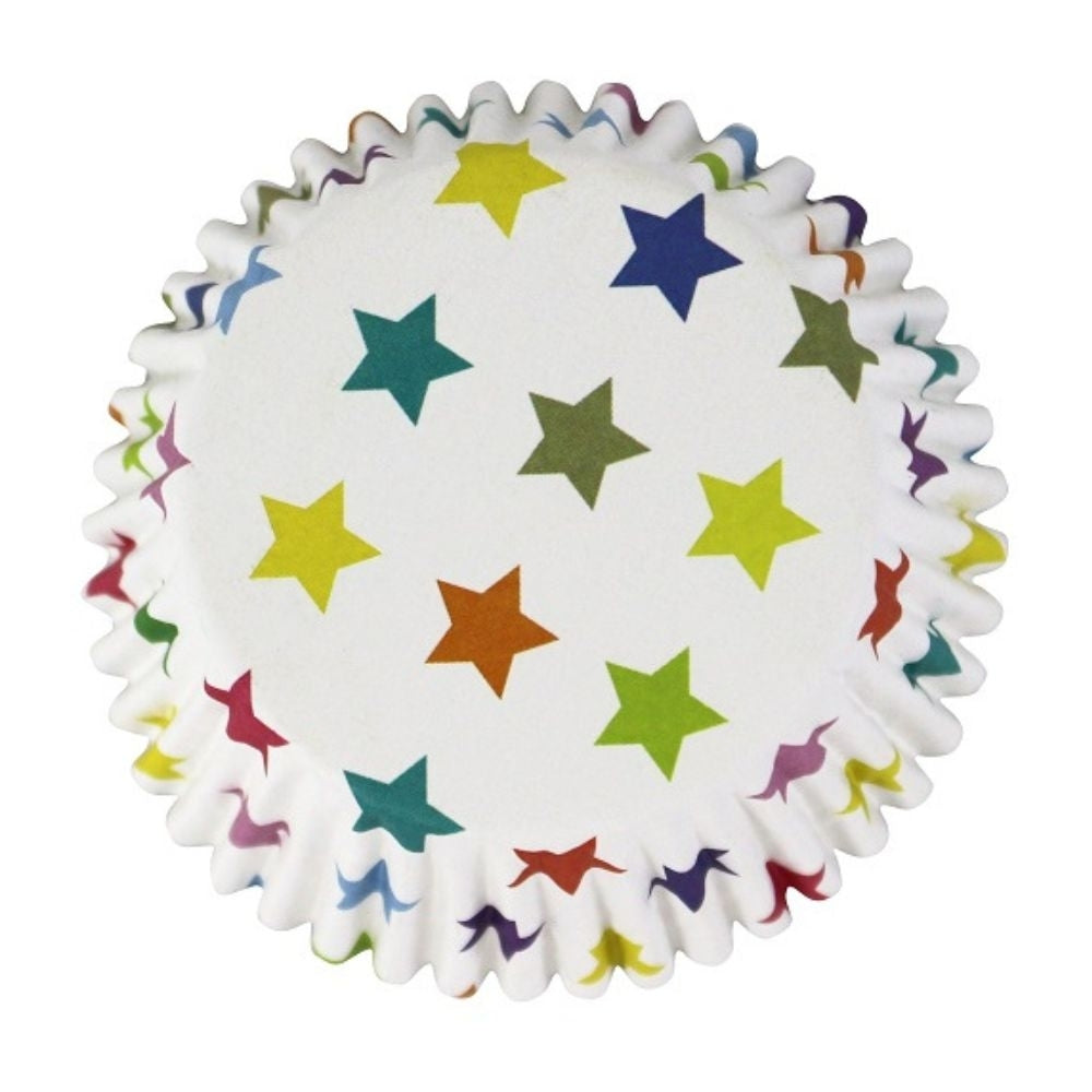 PME Stars Foil Lined Standard Cupcake Cases x 30