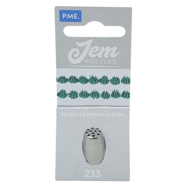 PME No.233 Small Hair Grass Multi-Opening Piping Tip JEM Nozzle