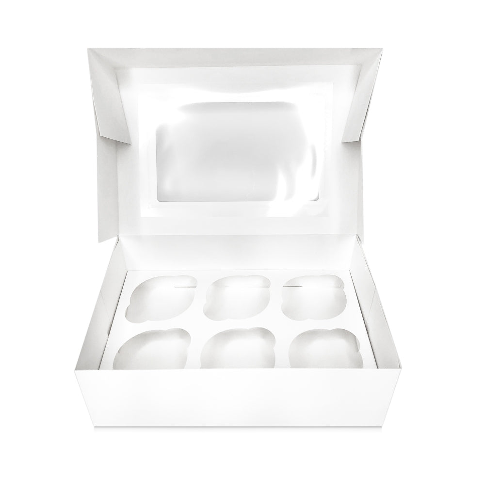 Simply Making 3" Deep White Cupcake Box With Window