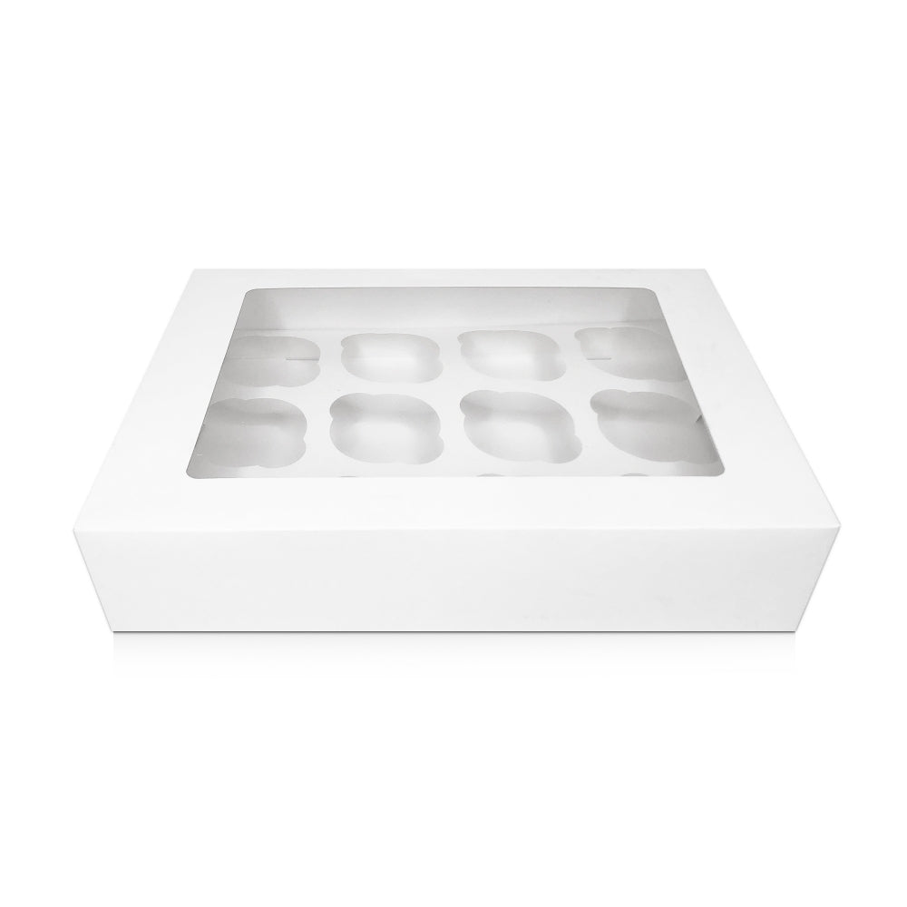 Simply Making 3" Deep White Cupcake Box With Window