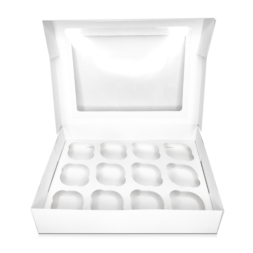 Simply Making 3" Deep White Cupcake Box With Window