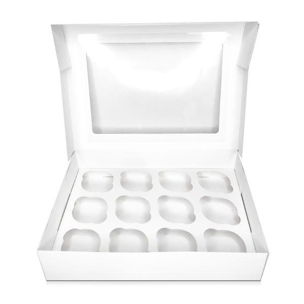 Simply Making 3" Deep White Cupcake Box With Window