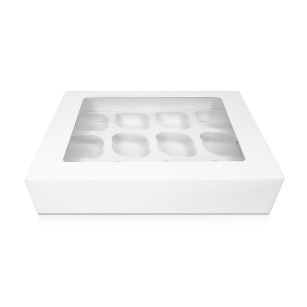 Simply Making 3" Deep White Cupcake Box With Window