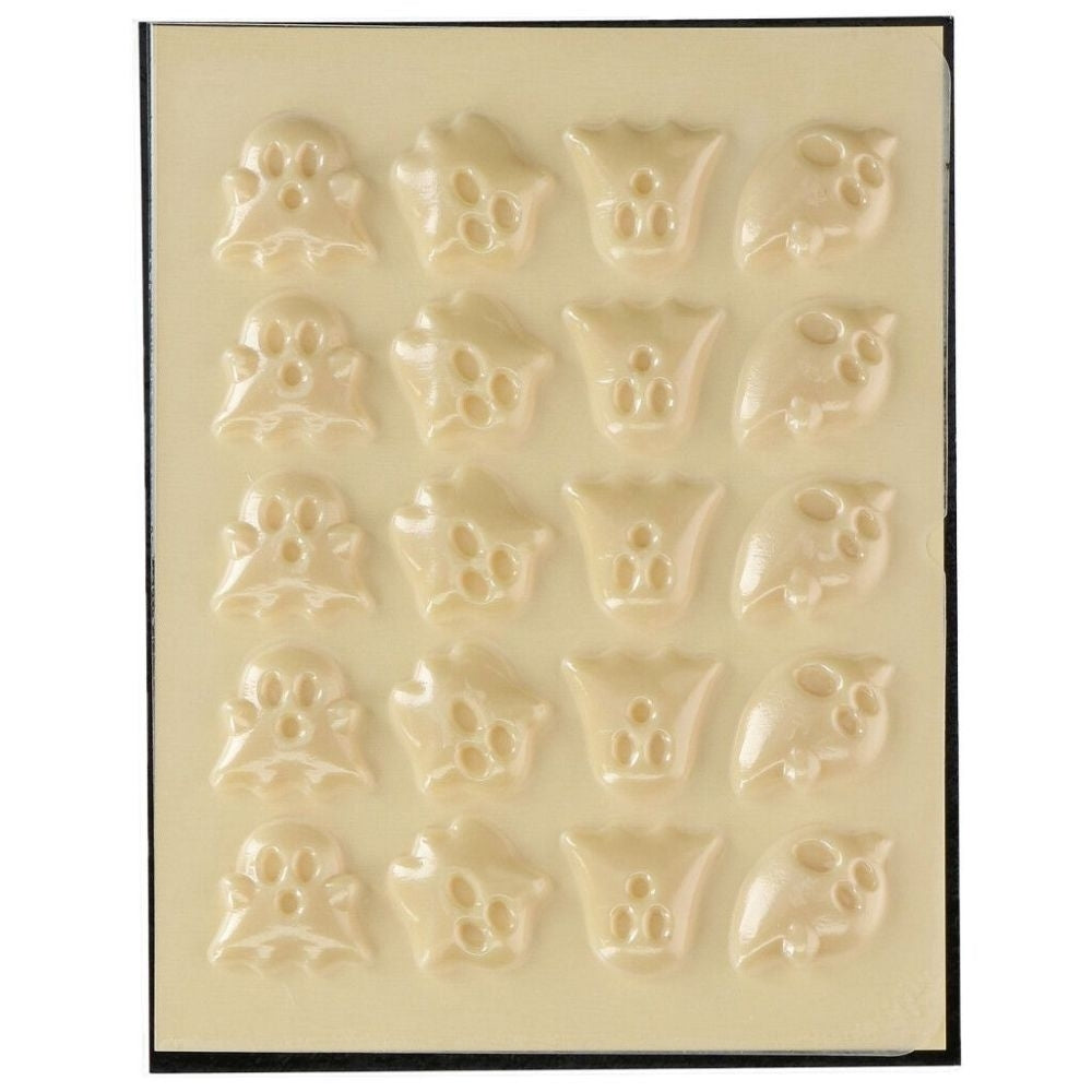 FunCakes White Ghost Chocolate Decorations Set Of 20