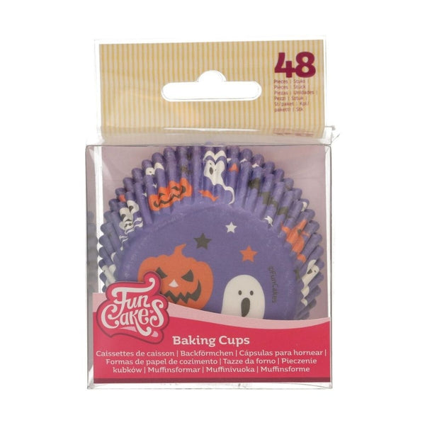 FunCakes Spooky Halloween Baking Cases x 48