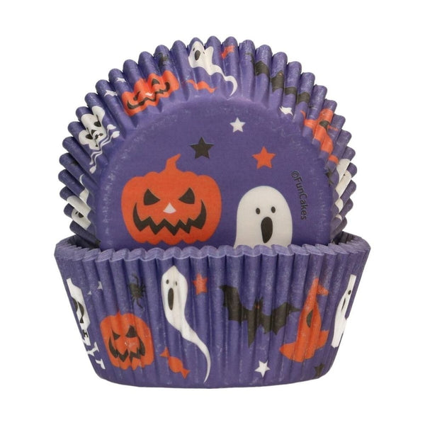 FunCakes Spooky Halloween Baking Cases x 48