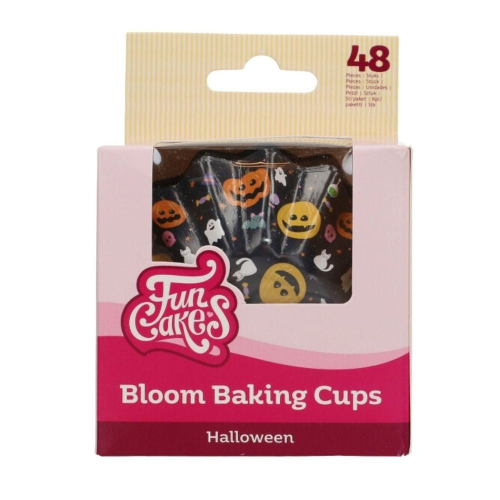 FunCakes Halloween Bloom Baking Cases x 48