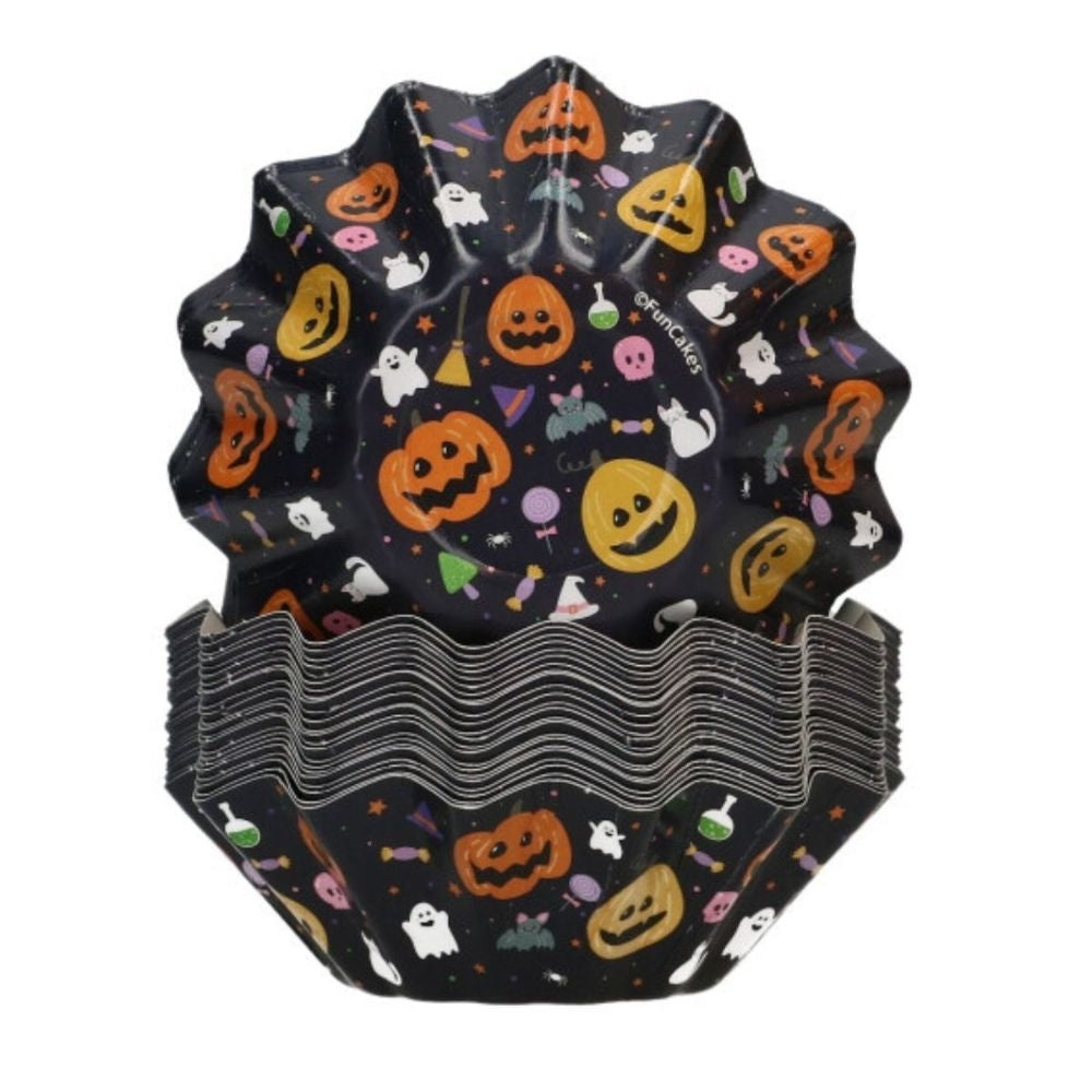 FunCakes Halloween Bloom Baking Cases x 48