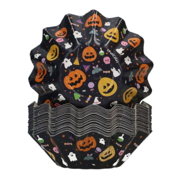 FunCakes Halloween Bloom Baking Cases x 48
