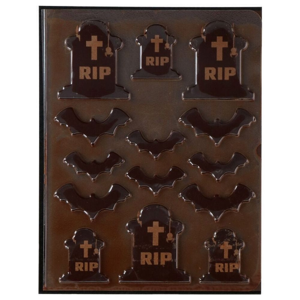 FunCakes Graveyards Chocolate Decorations Set Of 14