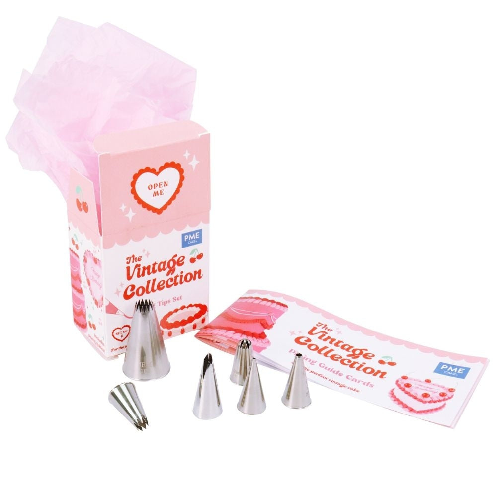 PME Vintage Piping Tips Set Of 6