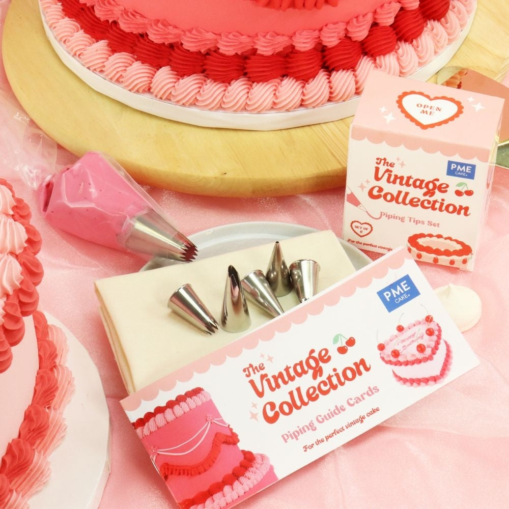 PME Vintage Piping Tips Set Of 6