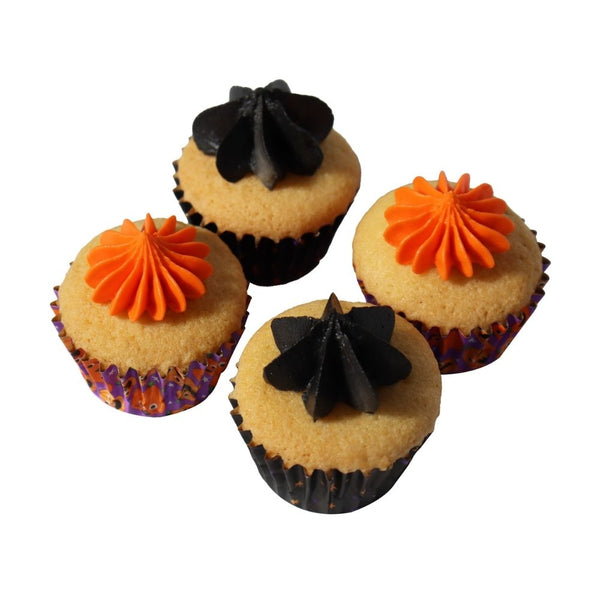 PME Pumpkin Party Mini Halloween Foil-Lined Cupcake Cases x 60