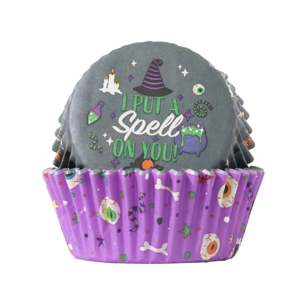 PME Wicked Witch Halloween Foil-Lined Cupcake Cases x 60