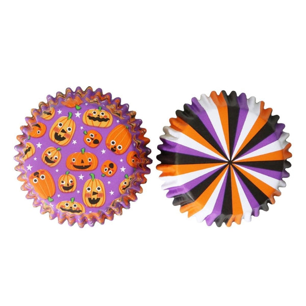 PME Pumpkin Party Halloween Foil-Lined Cupcake Cases x 60
