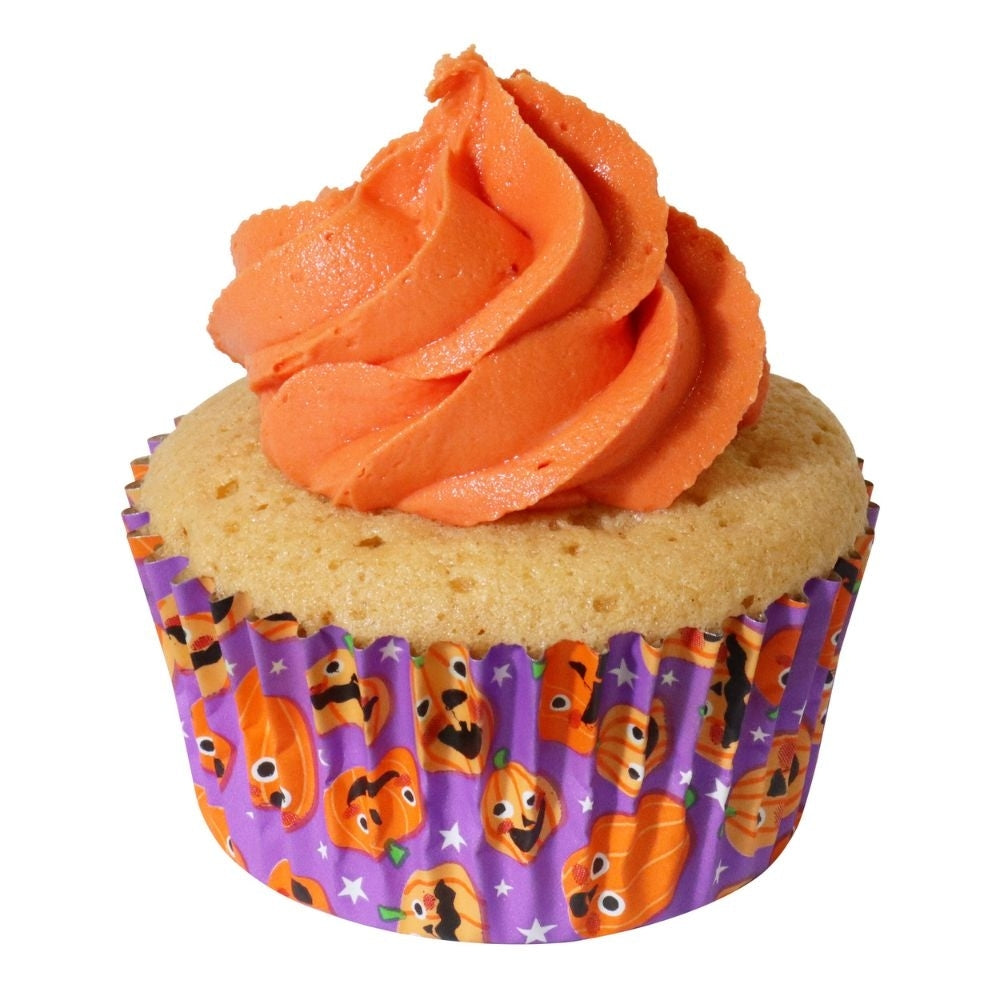 PME Pumpkin Party Halloween Foil-Lined Cupcake Cases x 60