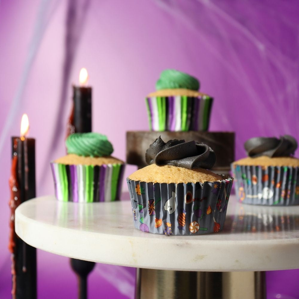 PME Trick or Treat Halloween Foil-Lined Cupcake Cases x 60