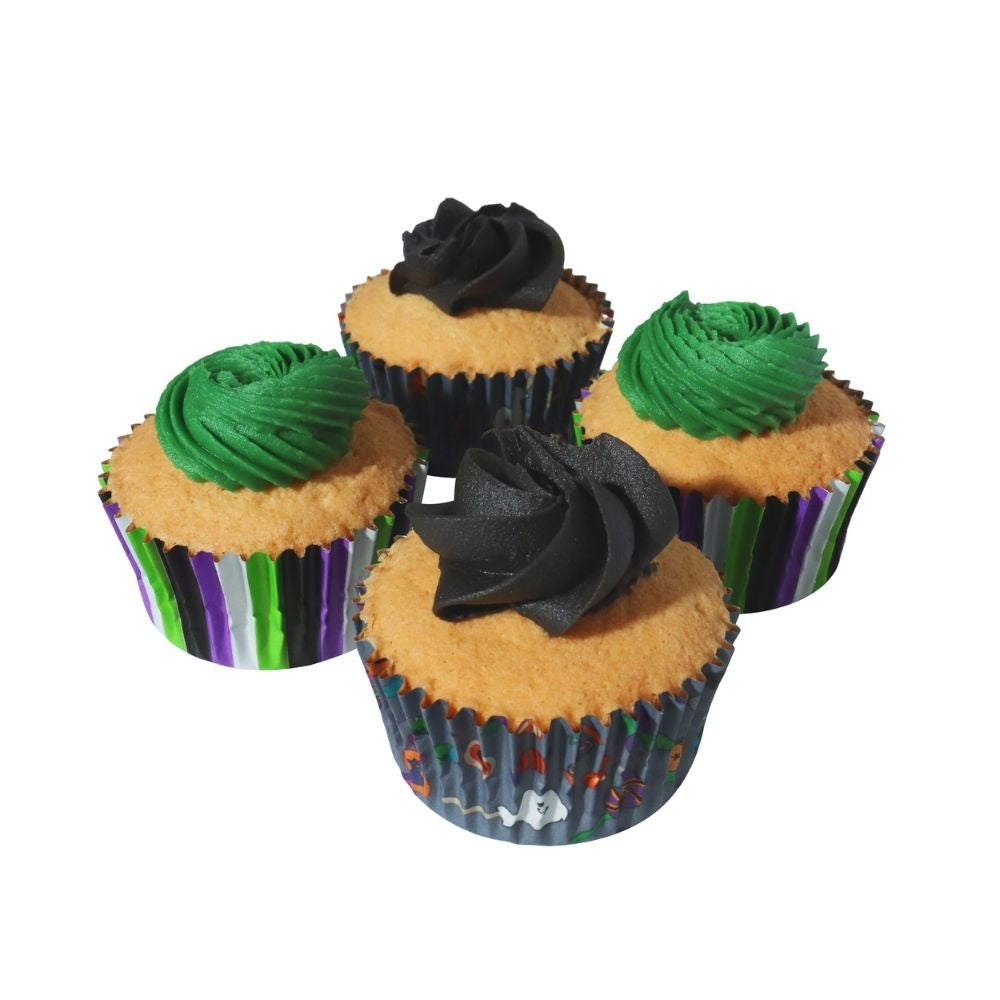 PME Trick or Treat Halloween Foil-Lined Cupcake Cases x 60