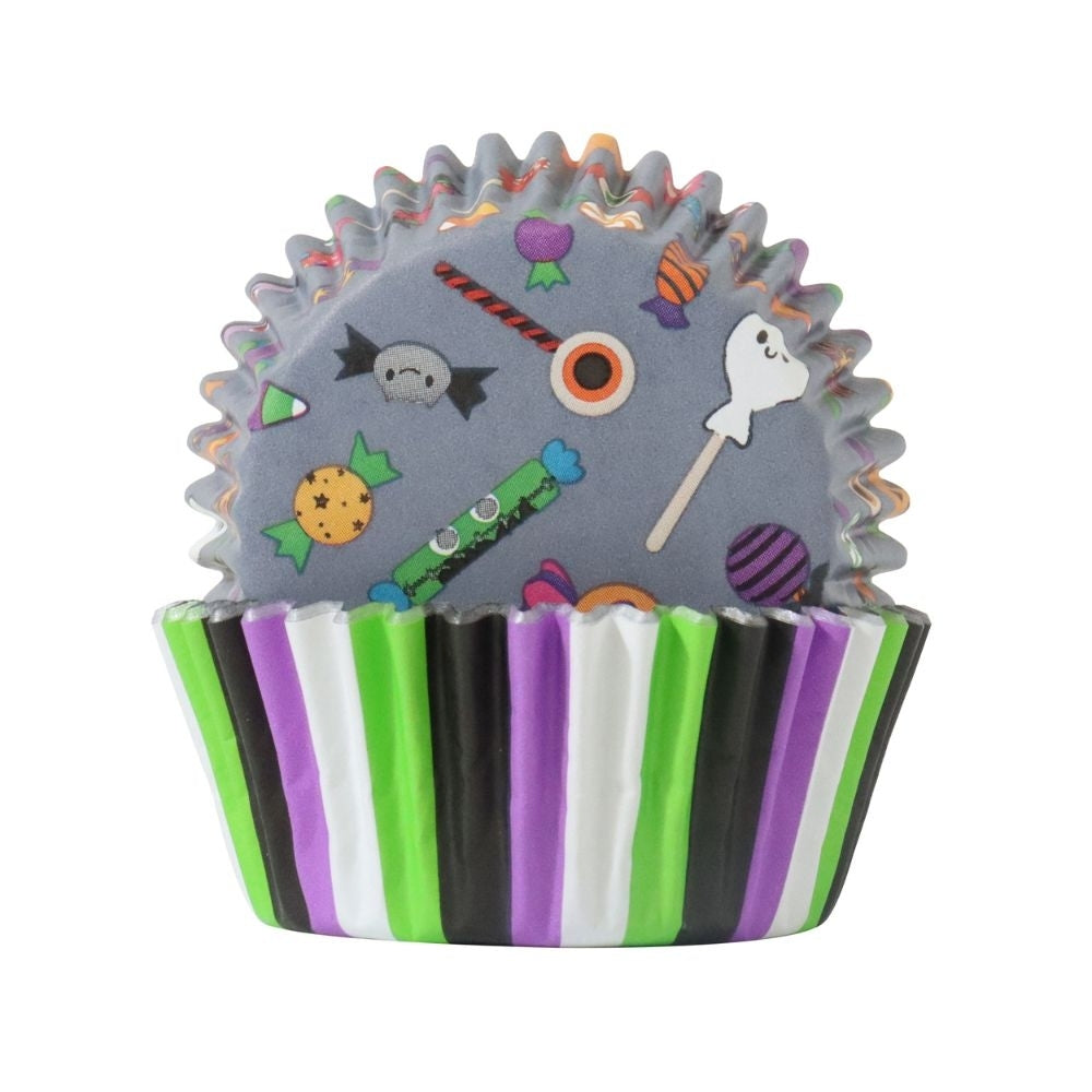 PME Trick or Treat Halloween Foil-Lined Cupcake Cases x 60