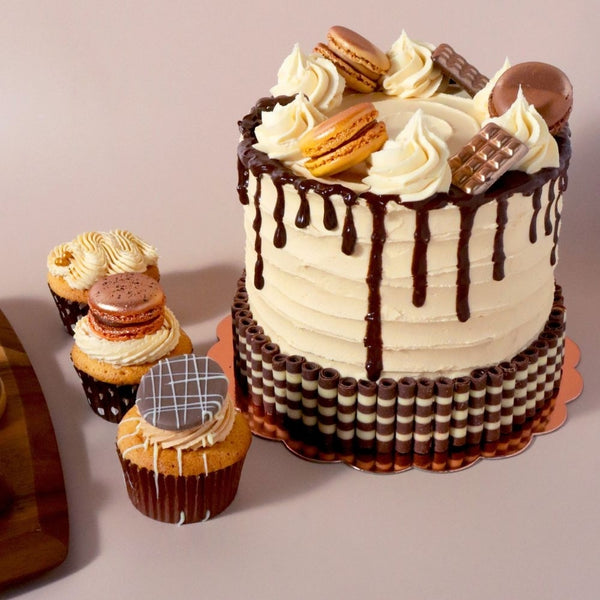 PME Striped Mini Chocolate Curls 100g