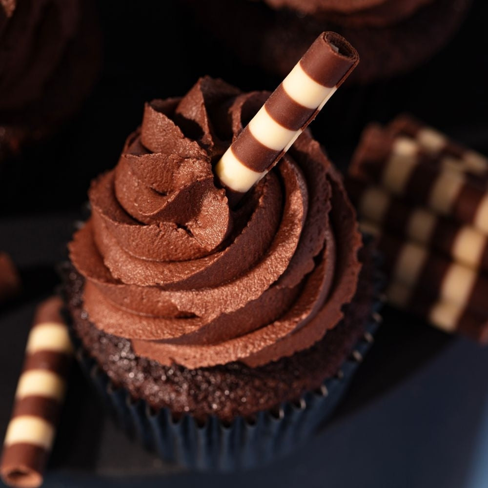 PME Striped Mini Chocolate Curls 100g