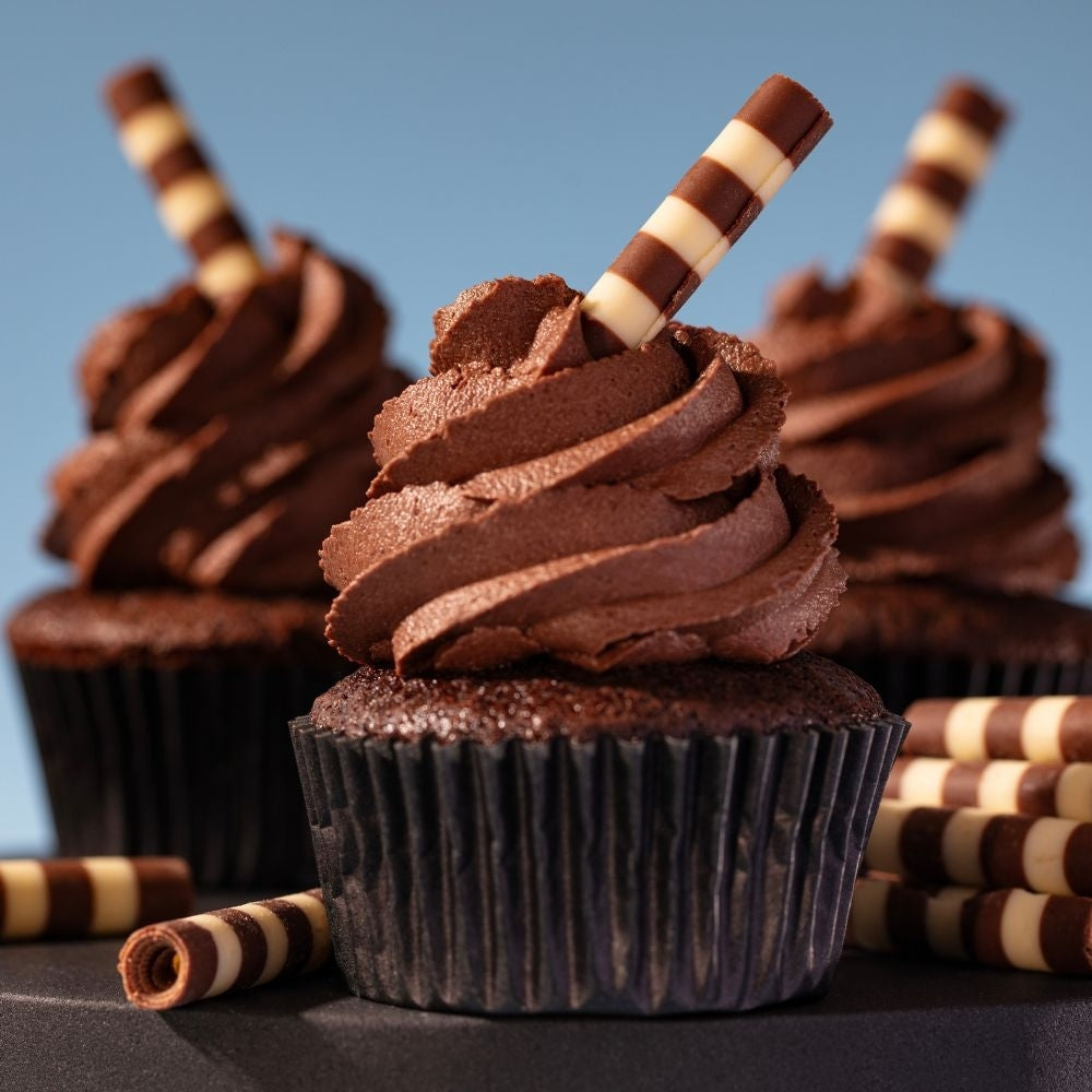 PME Striped Mini Chocolate Curls 100g