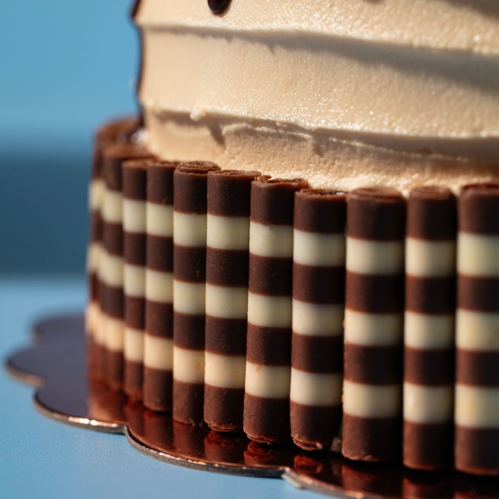 PME Striped Mini Chocolate Curls 100g