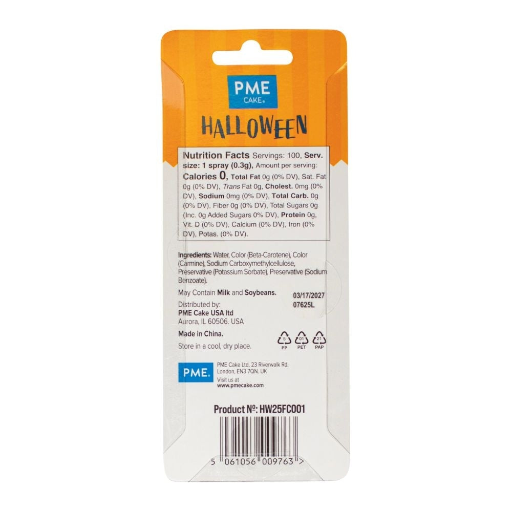 PME Halloween Edible Blood Spray 30g