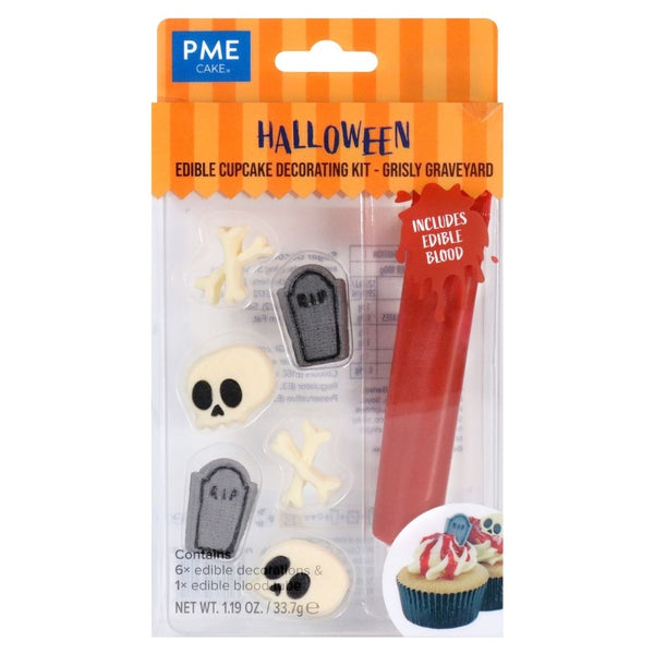 PME Grisly Graveyard Halloween Cupcake Decorating Kit