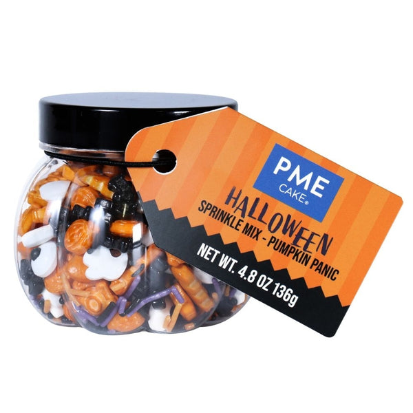 PME Pumpkin Panic Halloween Sprinkles 136g
