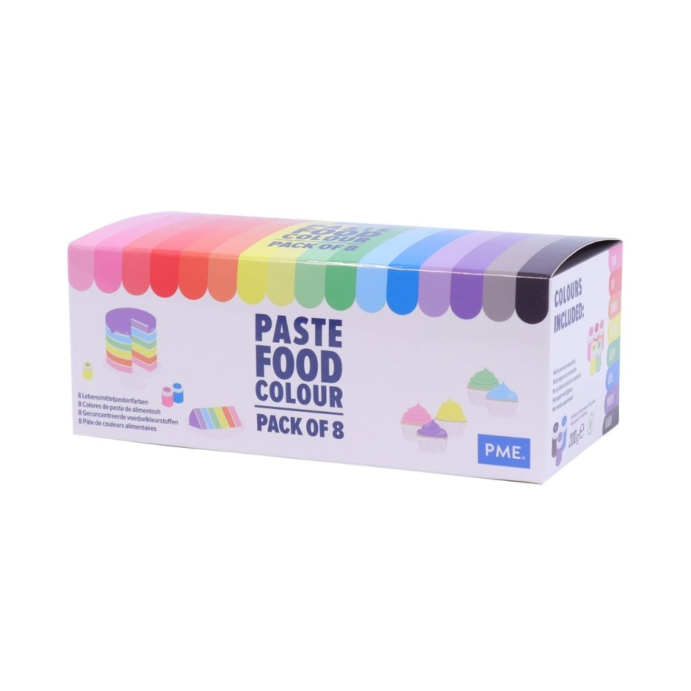 PME Colouring Pastes Set Of 8