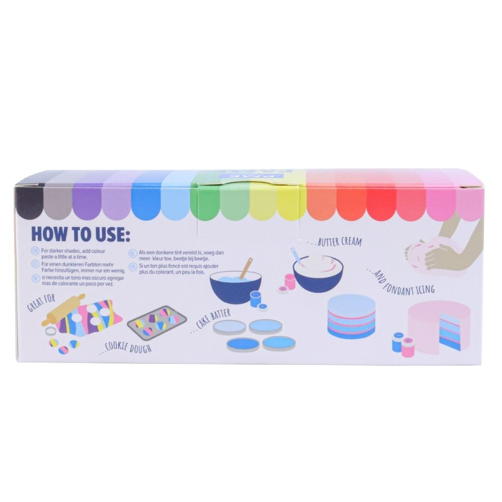 PME Colouring Pastes Set Of 8